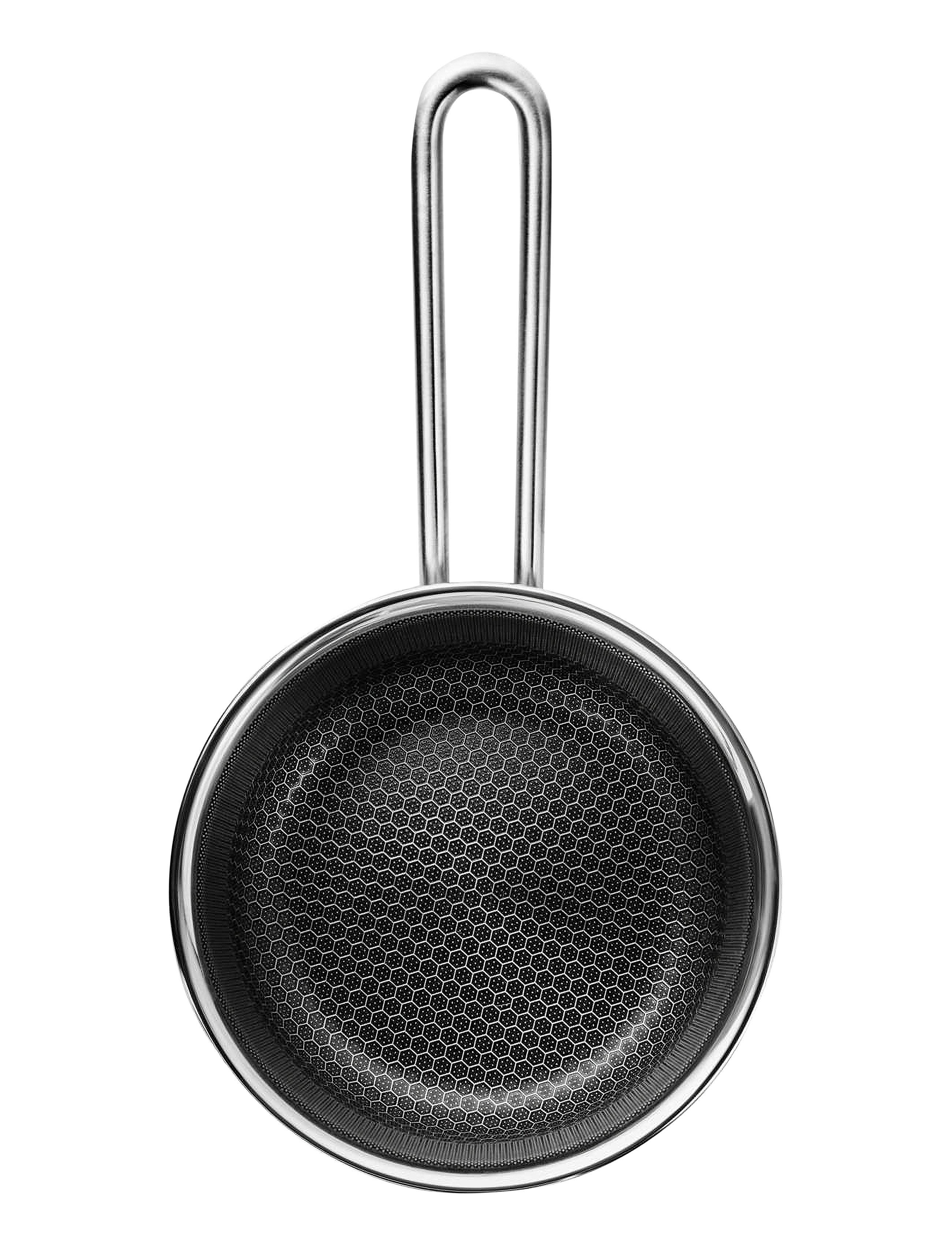 Eva Trio - Multi Saucepan 1.8 l 16 cm Mosaic ceramic Slip-Let® coating - steelpannen - brushed steel - 3