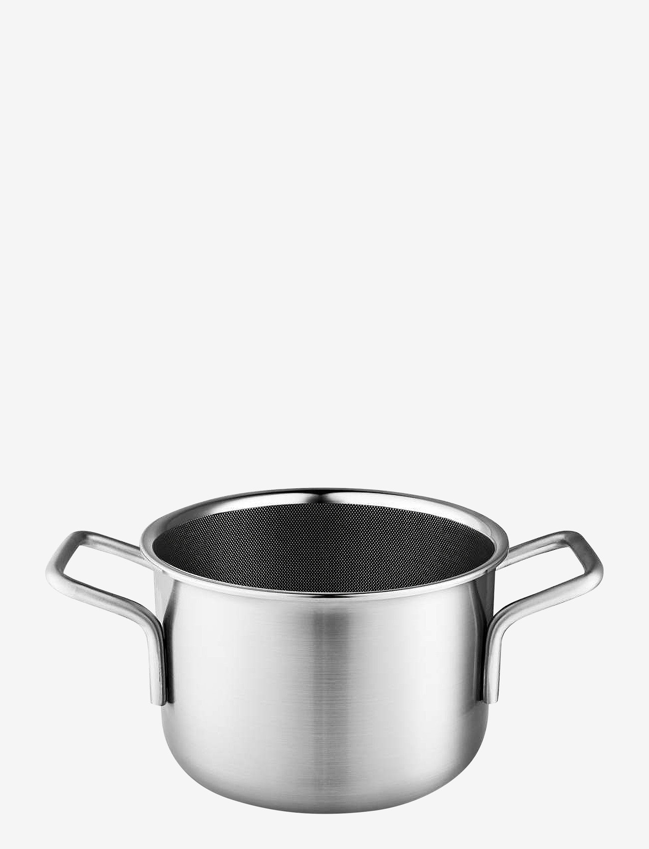 Eva Trio - Multi Gryta 2,2 l 16 cm Mosaic keramisk Slip-Let®-beläggning - köp efter pris - brushed steel - 0