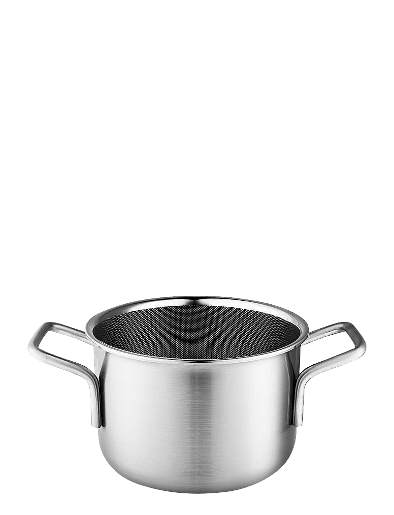 Eva Trio - Multi Pot 2.2 l 16 cm Mosaic ceramic Slip-Let® coating - stieltöpfe - brushed steel - 0