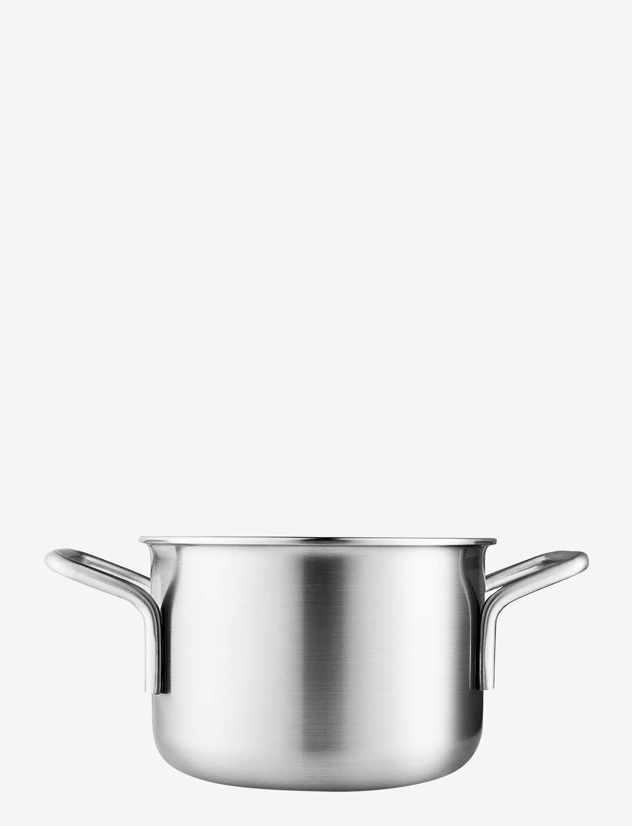 Eva Trio - Multi Gryta 2,2 l 16 cm Mosaic keramisk Slip-Let®-beläggning - köp efter pris - brushed steel - 1