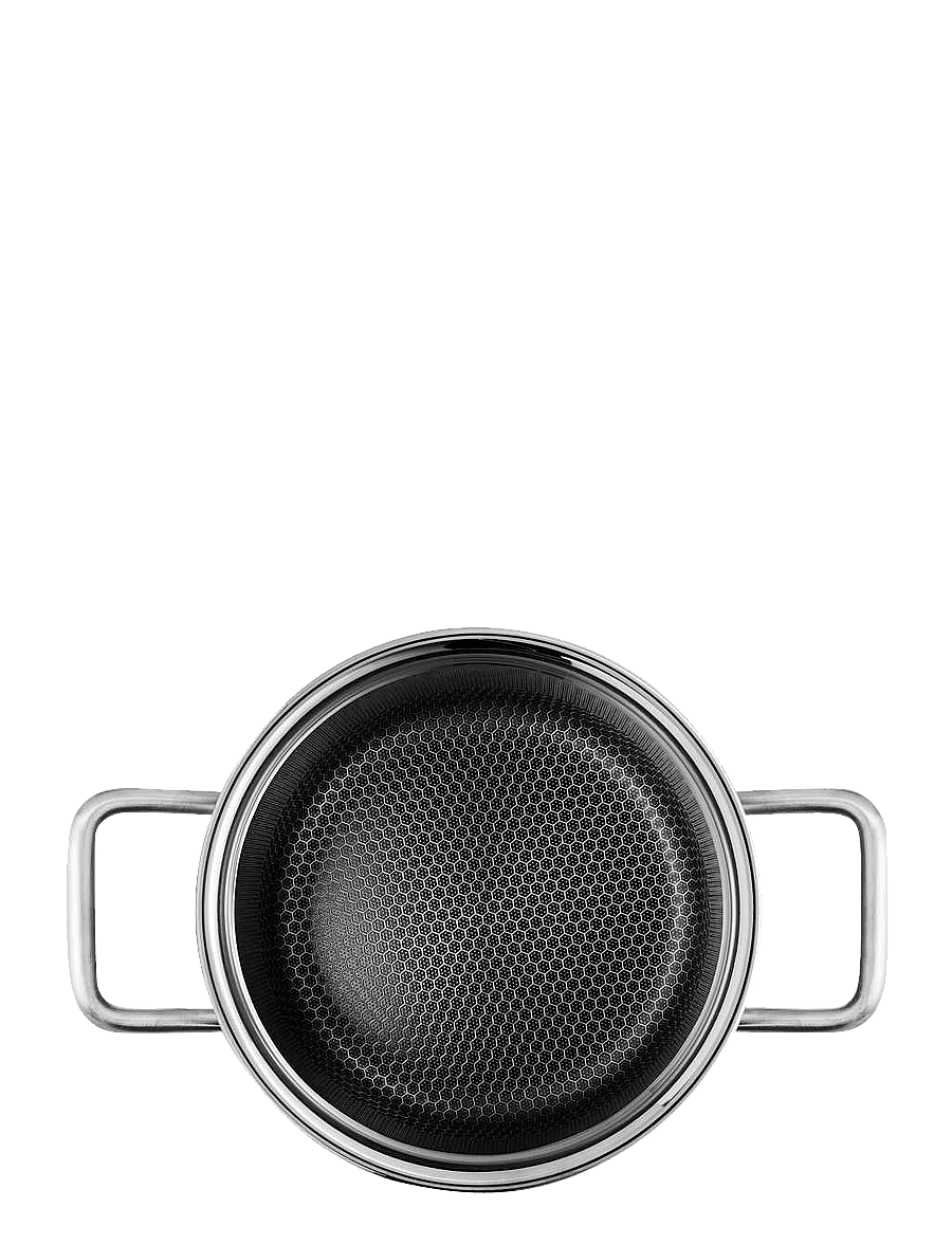 Eva Trio - Multi Pot 2.2 l 16 cm Mosaic ceramic Slip-Let® coating - kastrulid - brushed steel - 3