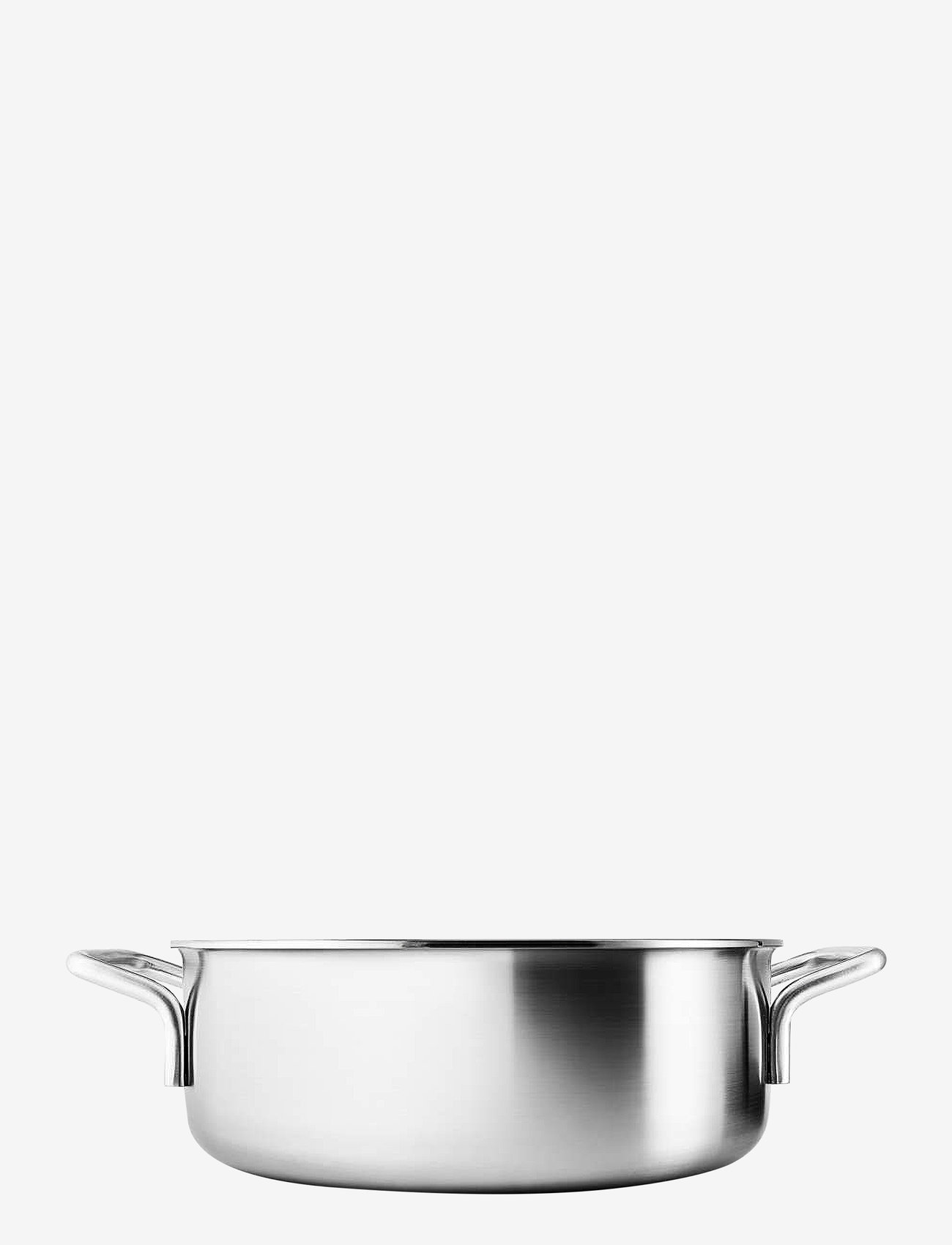 Eva Trio - Multi Sauté pot with 2 handles 24 cm Mosaic ceramic Slip-Let® coating - saucepans - brushed steel - 1