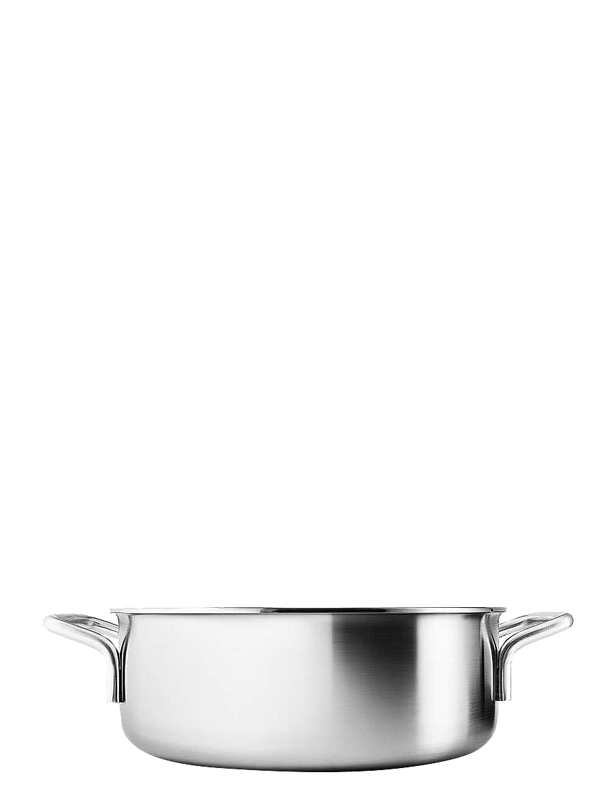 Eva Trio - Multi Sauté pot with 2 handles 24 cm Mosaic ceramic Slip-Let® coating - kastrulid - brushed steel - 2