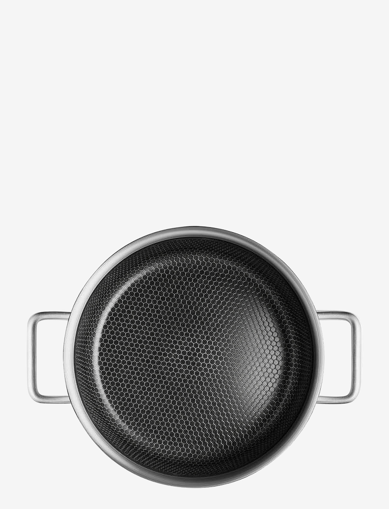 Eva Trio - Multi Sauté pot with 2 handles 24 cm Mosaic ceramic Slip-Let® coating - saucepans - brushed steel - 2