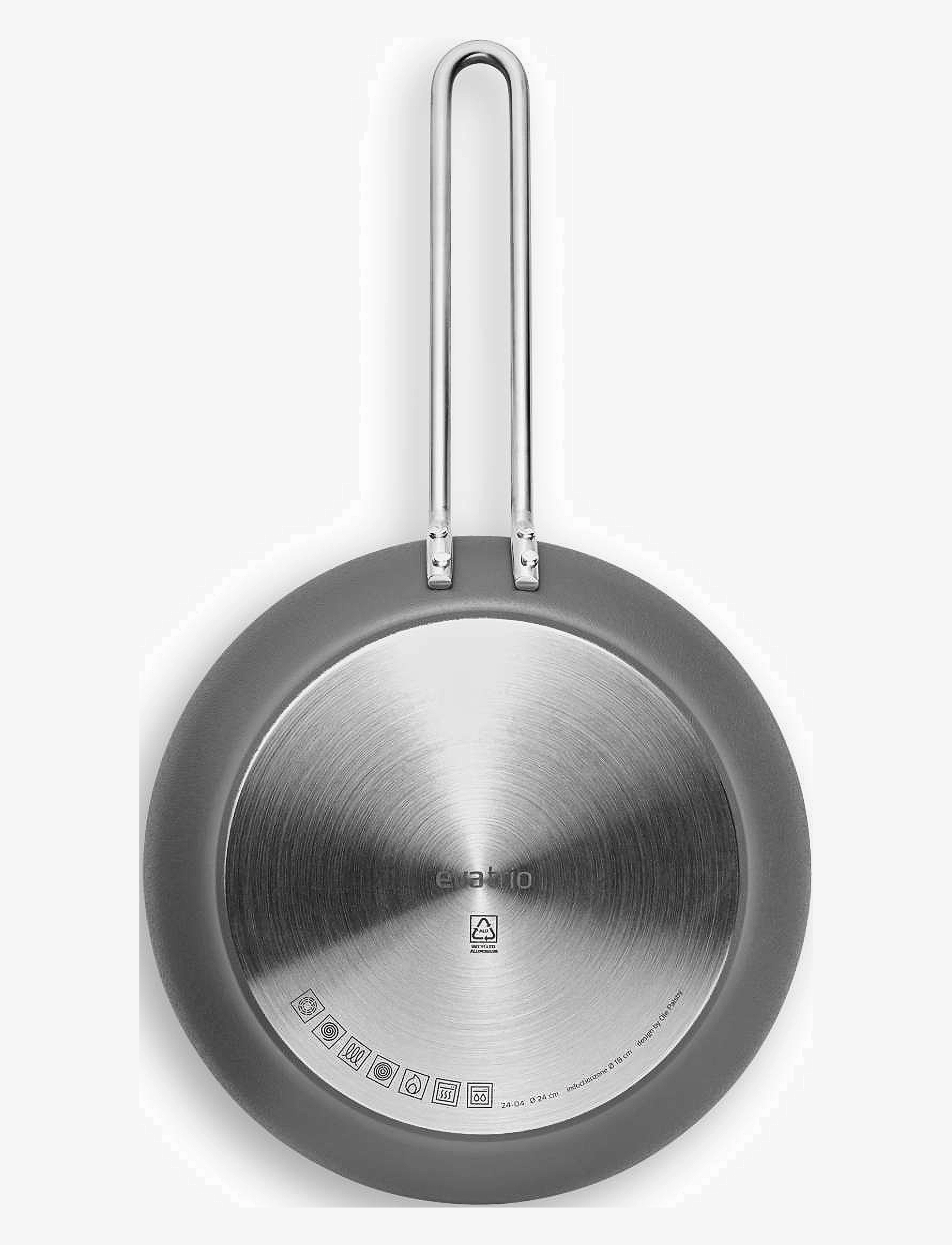 Eva Trio - Grey Line Frying pan 24 cm ceramic Slip-Let® coating - bratpfannen - grey - 4