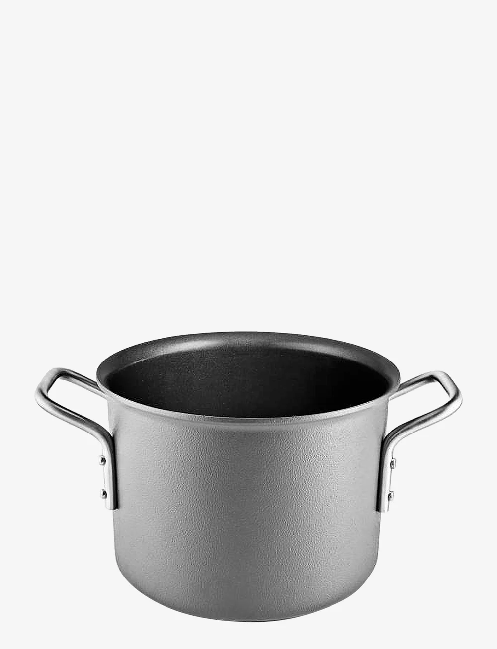 Eva Trio - Grey Line Pot 2.5 l 16 cm ceramic Slip-Let® coating - saucepans - grey - 0