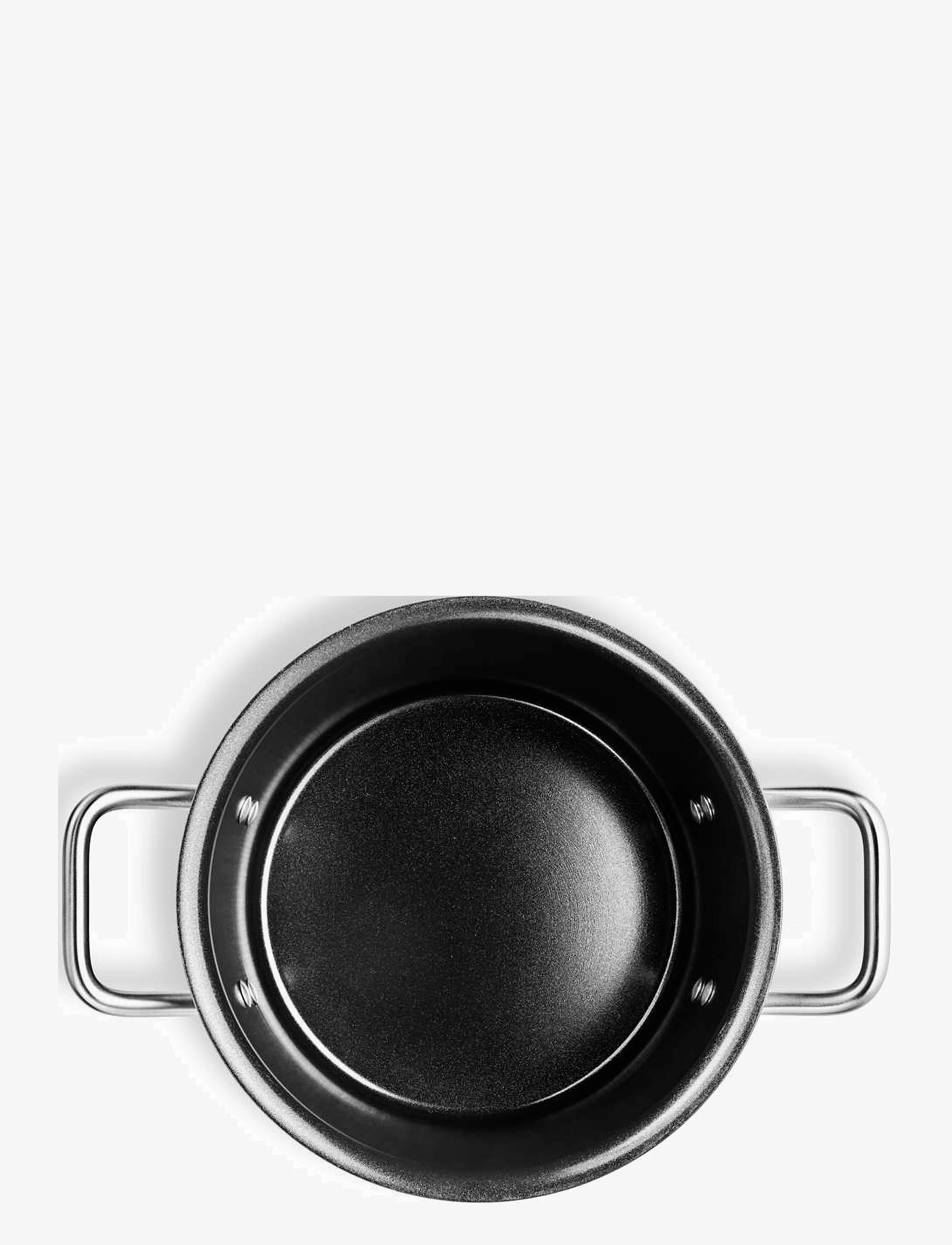 Eva Trio - Grey Line Pot 2.5 l 16 cm ceramic Slip-Let® coating - kattilat - grey - 3