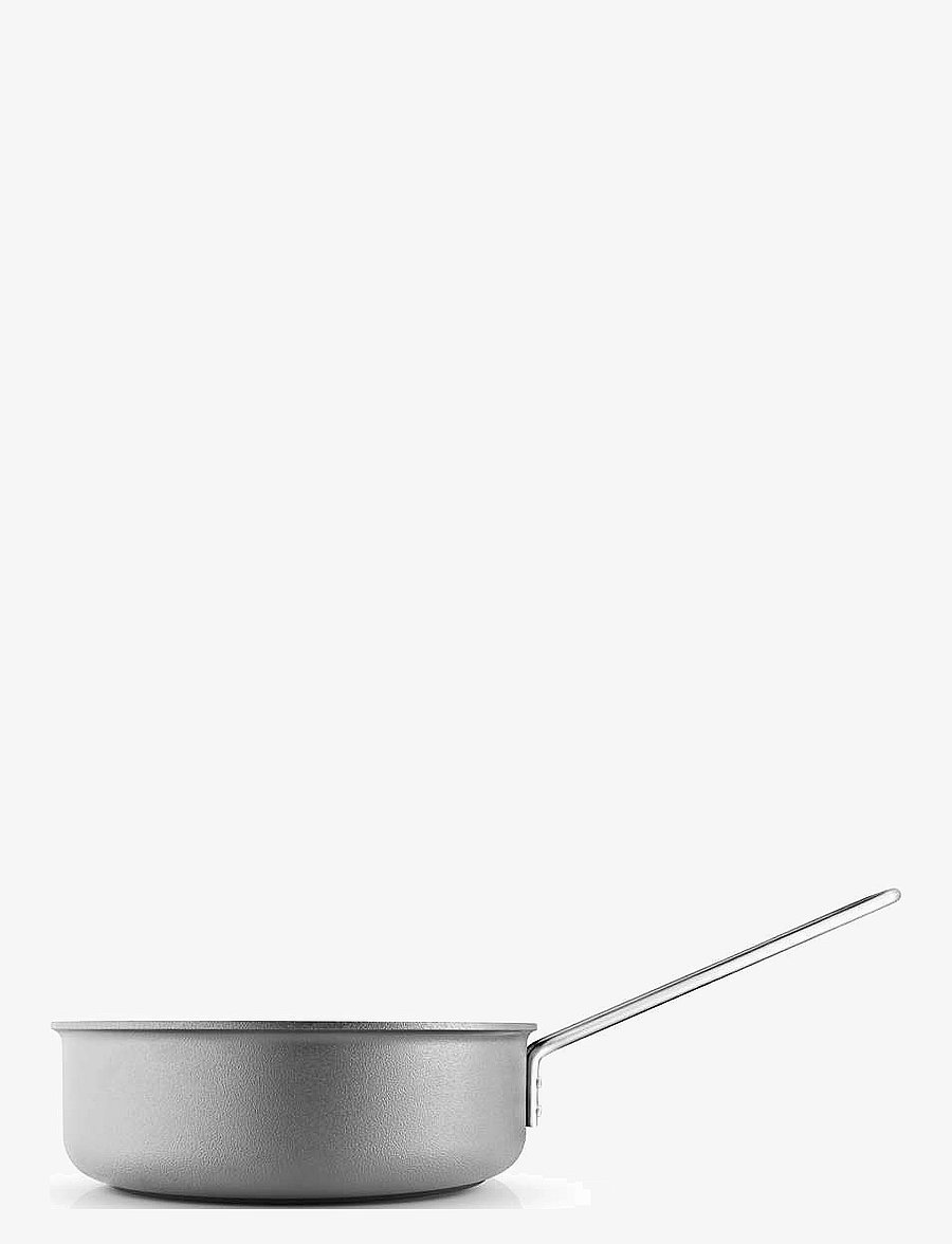 Eva Trio - Grey Line Sauté pan 24 cm ceramic Slip-Let® coating - kastrulid - grey - 2
