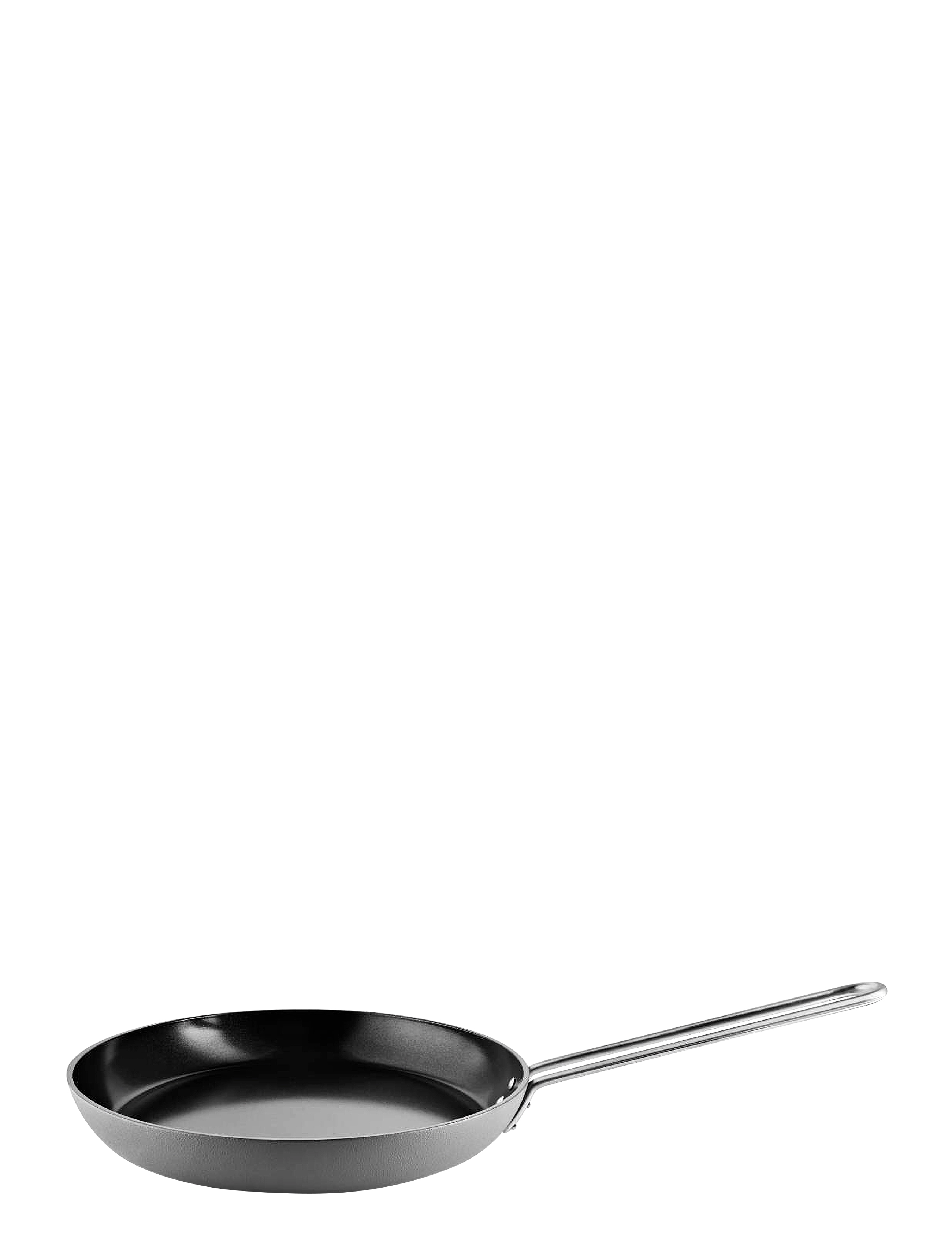 Eva Trio Grey Line Stegepande 28 cm keramisk Slip-Let® belægning - Køkken - GREY / grey
