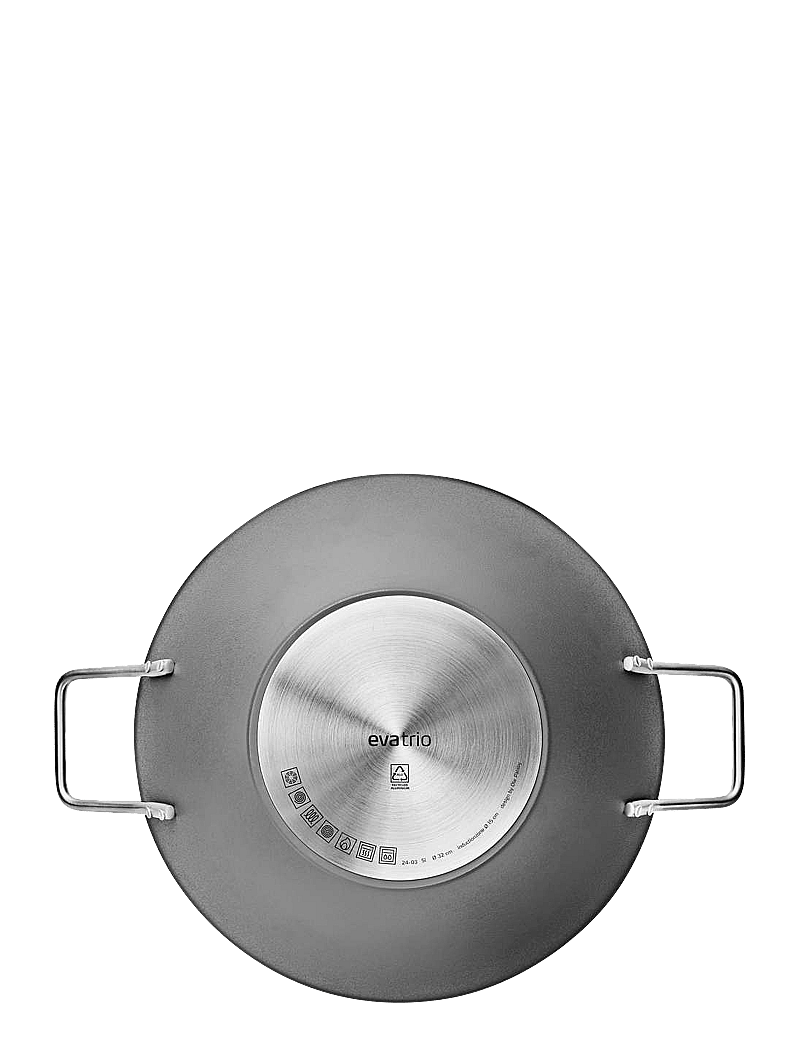 Eva Trio - Grey Line Wok 5.0 l 32 cm ceramic Slip-Let® coating - grey - 3