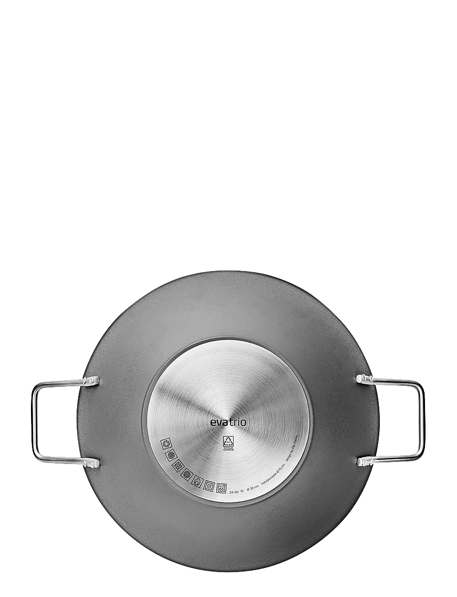 Eva Trio - Grey Line Wok 5.0 l 32 cm ceramic Slip-Let® coating - grey - 3