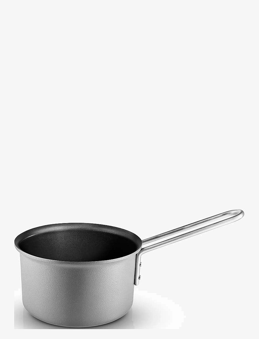Eva Trio - Grey Line 3 pcs. Cookware set 1.8 l 2.5 l 3.8 l ceramic Slip-Let® coating - osta hinna alusel - grey - 3