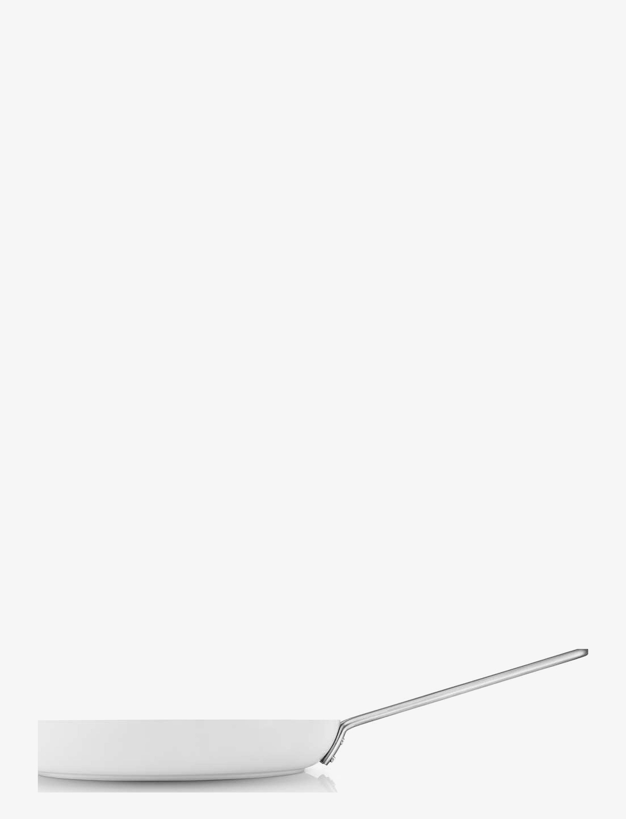 Eva Trio - White Line Stegepande 28 cm keramisk Slip-Let® belægning - stegepander - white - 1