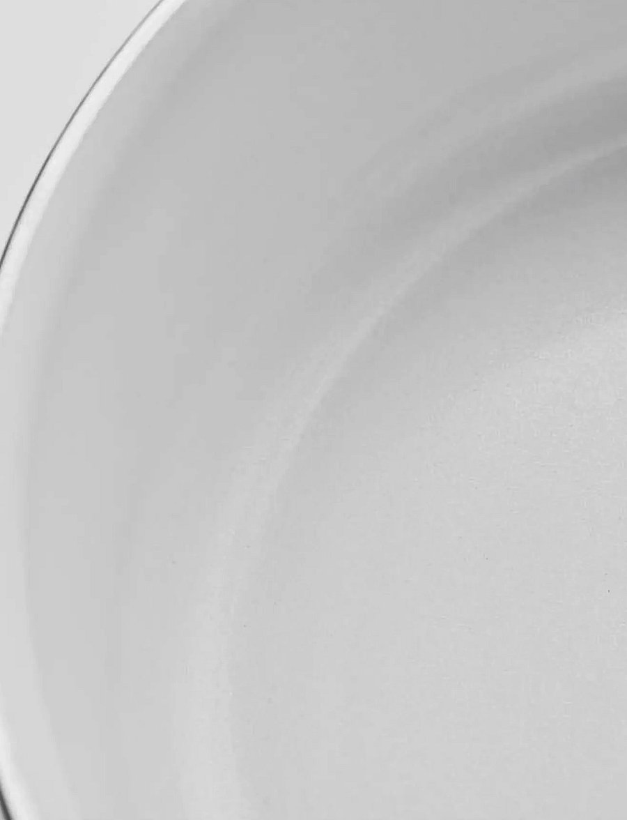 Eva Trio - White Line Sauté pan 24 cm ceramic Slip-Let® coating - kastmepotid ja -pannid - white - 5