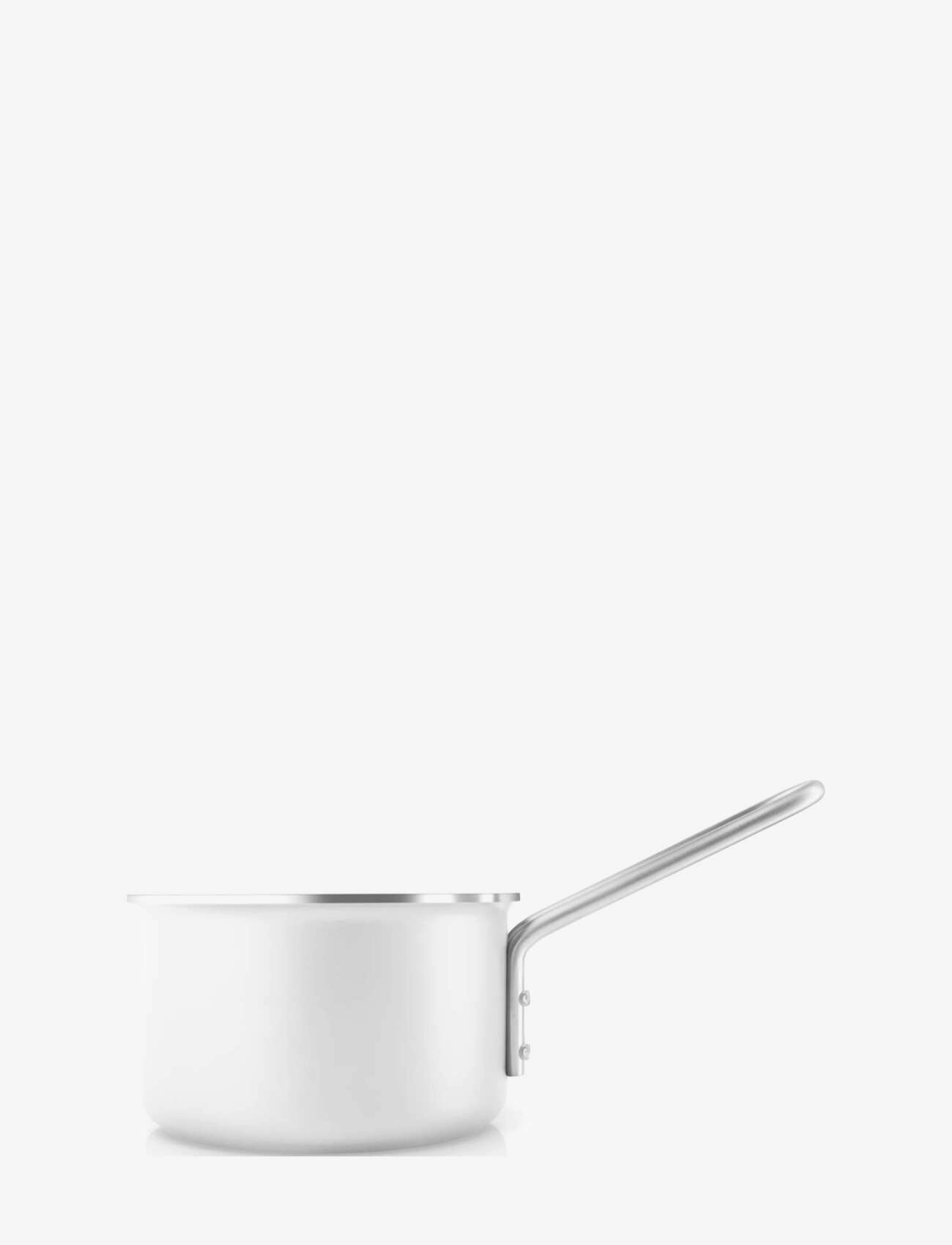 Eva Trio White Line Kasserolle 1,1 L 13 Cm Keramisk Slip-Let , Casserole Ret o, Hvid, Str: 1.1 L