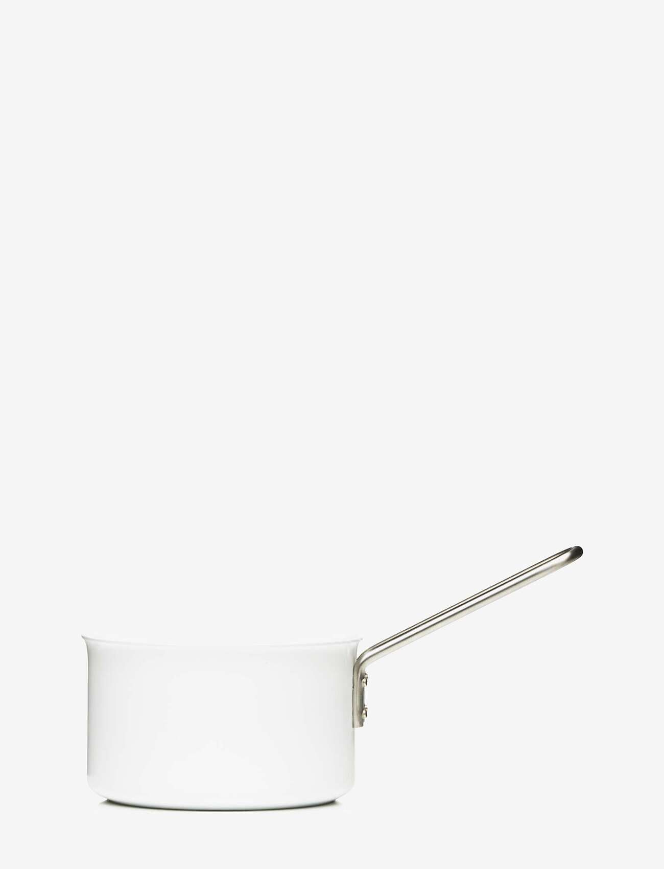 Eva Trio - White Line Kasserolle 1,8 l 16 cm keramisk Slip-Let® - køb efter pris - white - 1