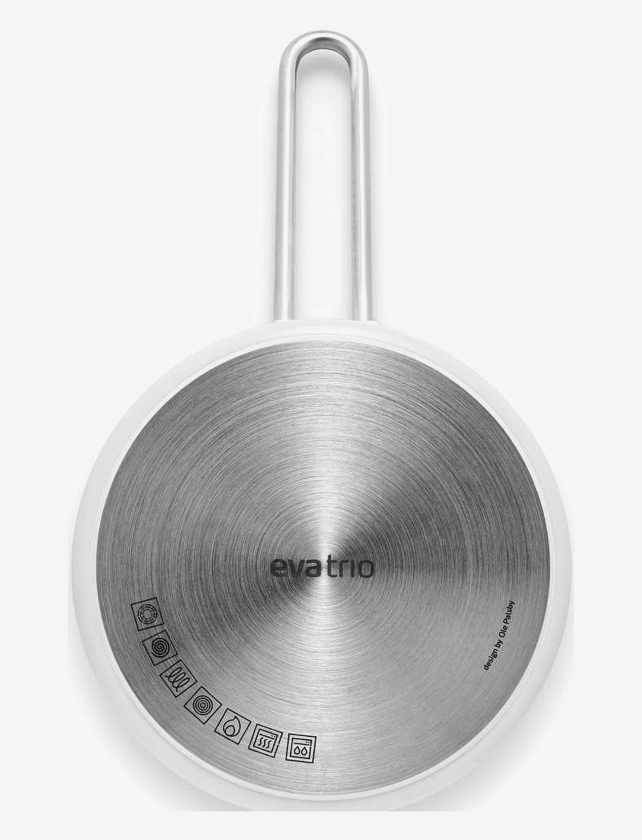 Eva Trio - White Line Kasserolle 1,8 l 16 cm keramisk Slip-Let® - køb efter pris - white - 3