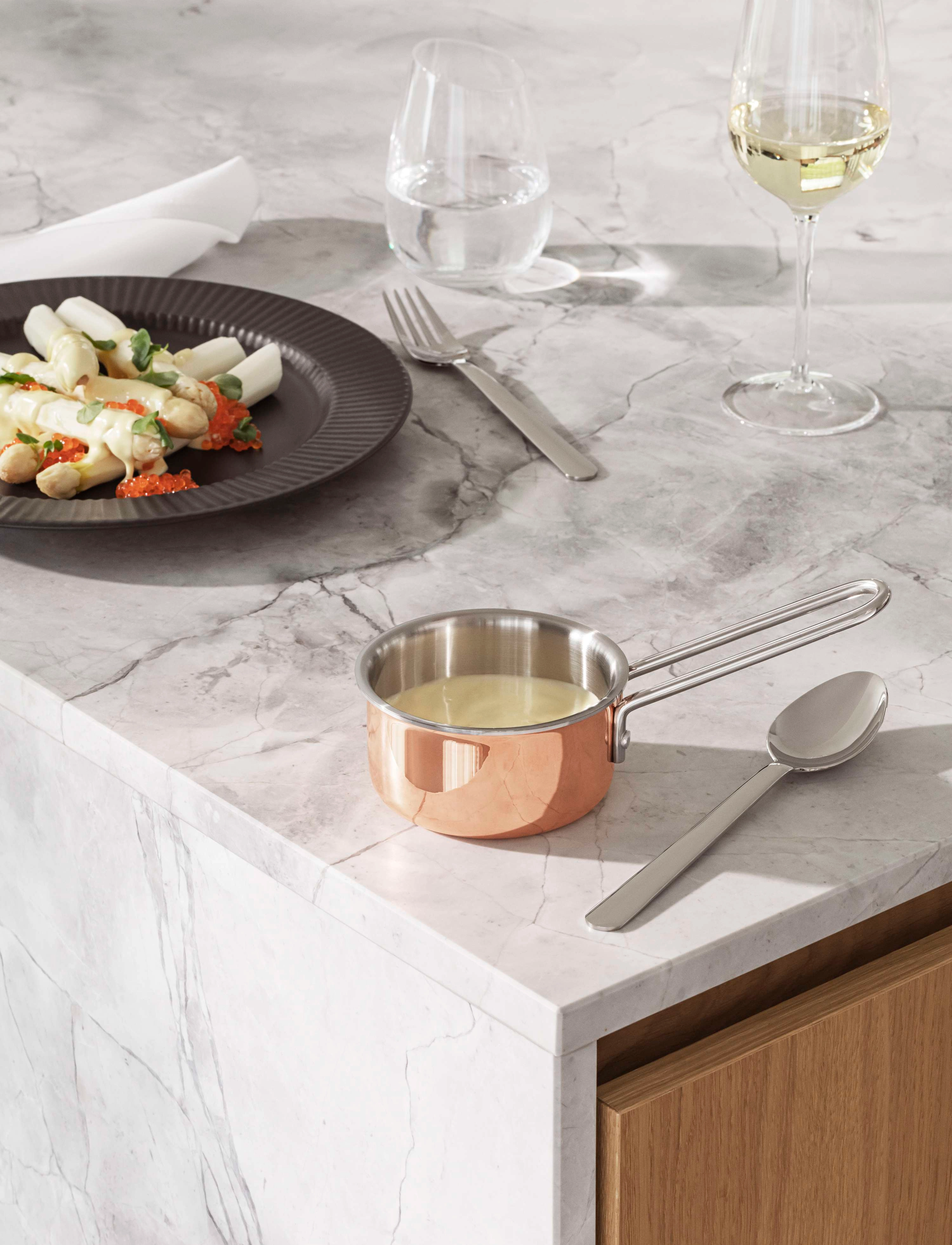 Eva Trio Copper Serveringskasserolle 0,3 L 9 cm, 30 CL, Orange, Gryder & Pander > Bradepander, Unisex