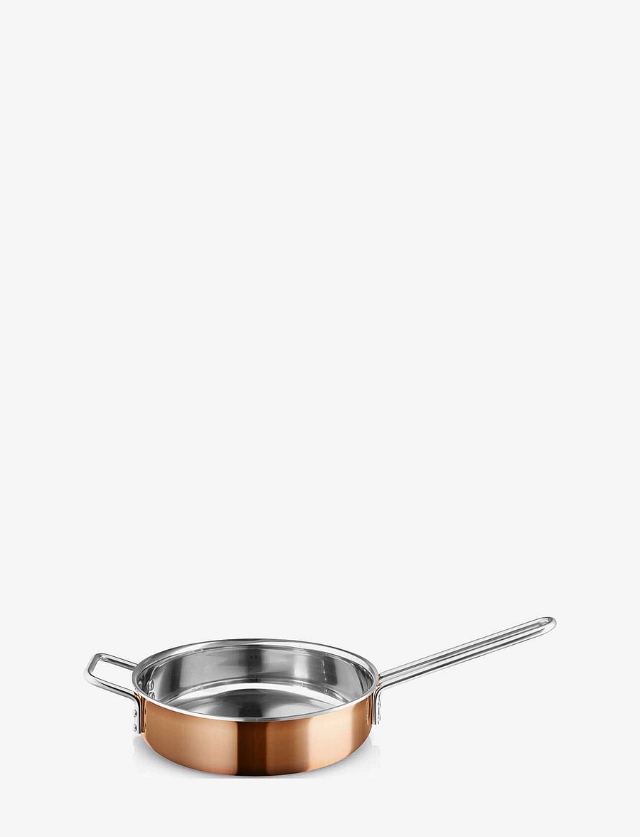 Eva Trio - Copper Sauté pan 24 cm - nach preis einkaufen - copper - 2