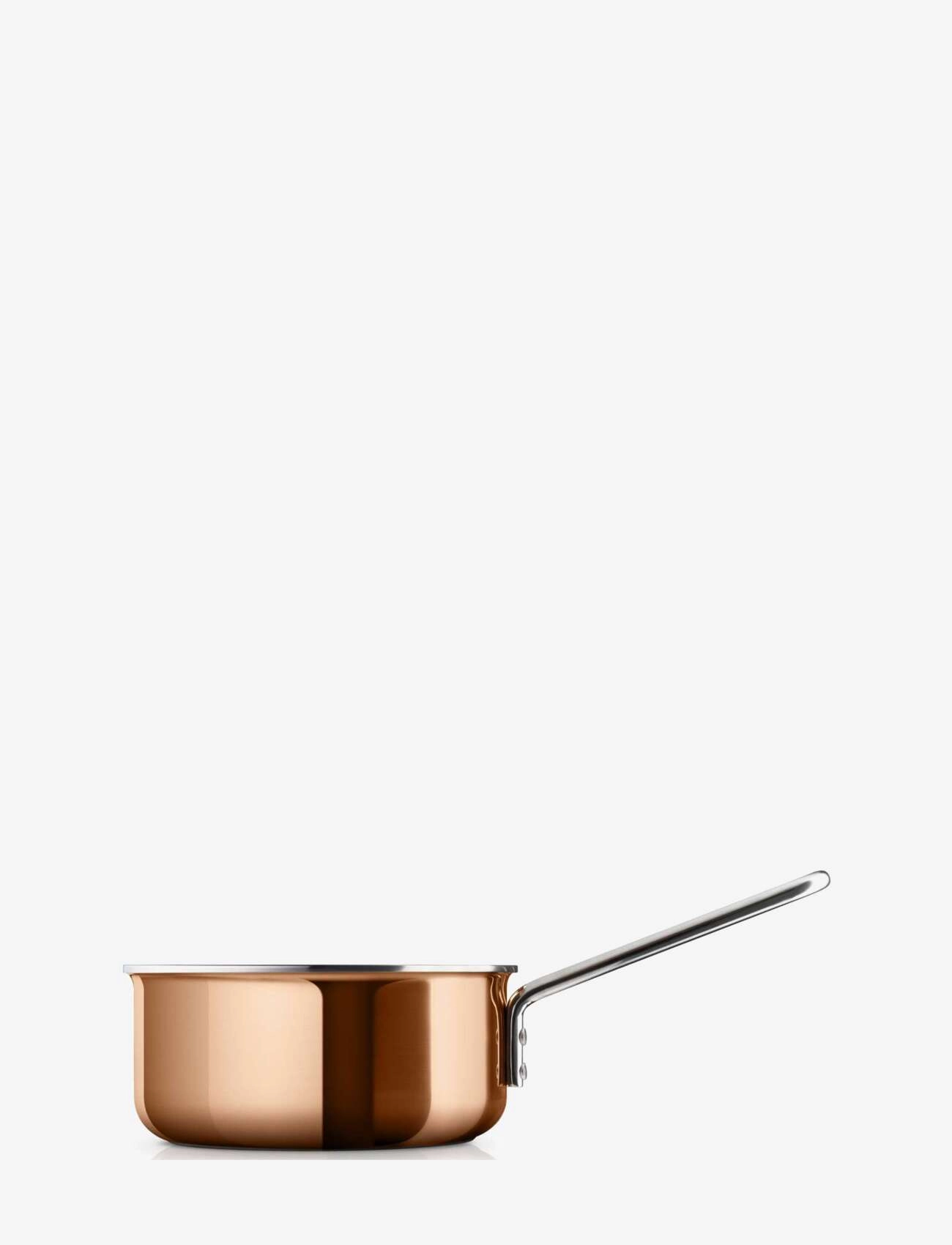 Eva Trio Copper Kasserolle 1,5 L 16 Cm, Casserole Ret o, Orange, Str: 1.5 L