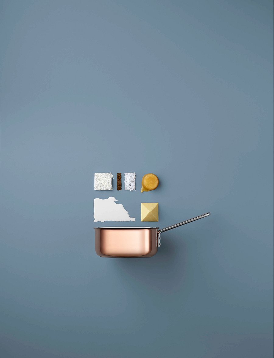 Eva Trio - Copper Saucepan 1.5 l 16 cm - osta hinna alusel - copper - 0