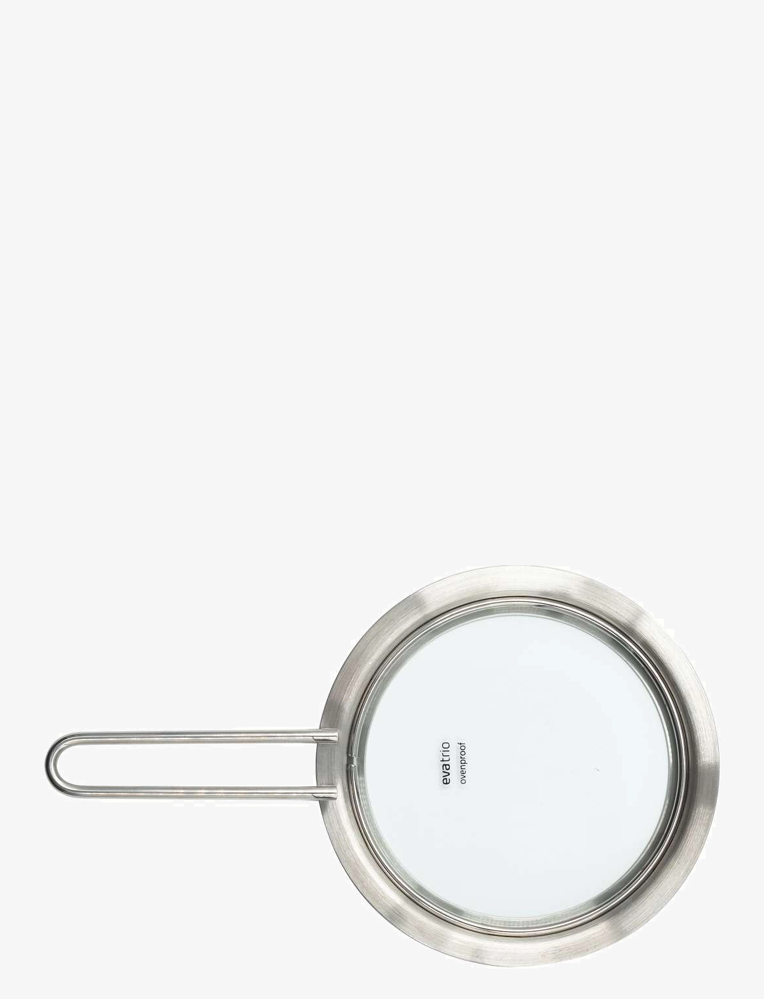 Eva Trio - Glaslåg 13 cm - deckel & zubehör - brushed steel - 2