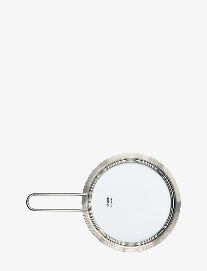 Eva Trio - Glaslåg 16 cm - kaaned ja tarvikud - brushed steel - 2