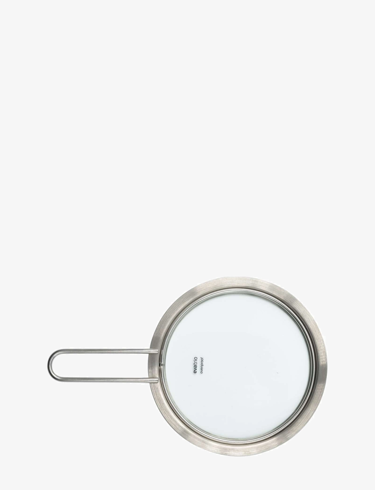 Eva Trio - Glaslåg 16 cm - kattilankannet & tarvikkeet - brushed steel - 2