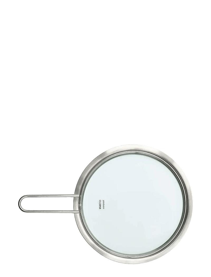 Eva Trio - Glaslåg 20 cm - kaaned ja tarvikud - brushed steel - 2