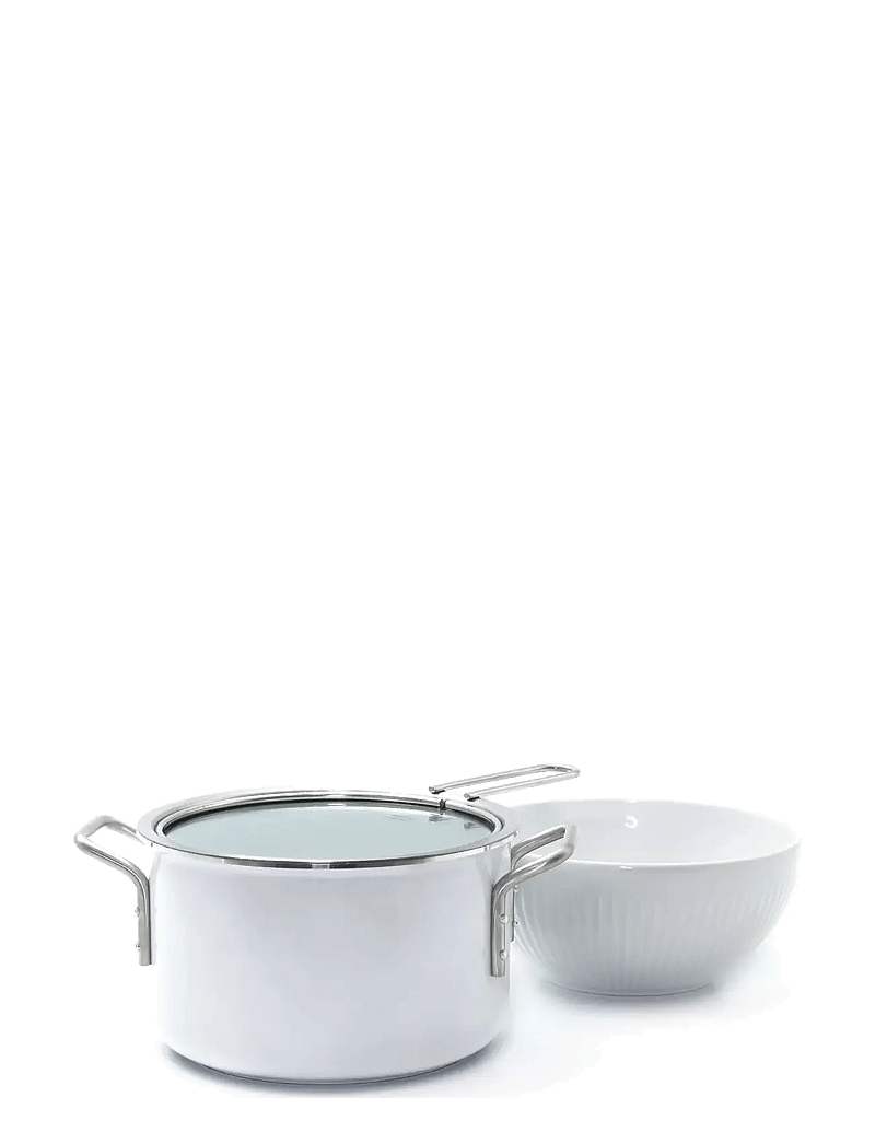 Eva Trio - Glaslåg 20 cm - kaaned ja tarvikud - brushed steel - 4