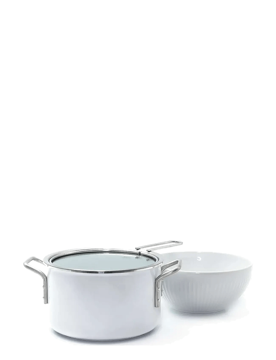 Eva Trio - Glaslåg 20 cm - kaaned ja tarvikud - brushed steel - 4