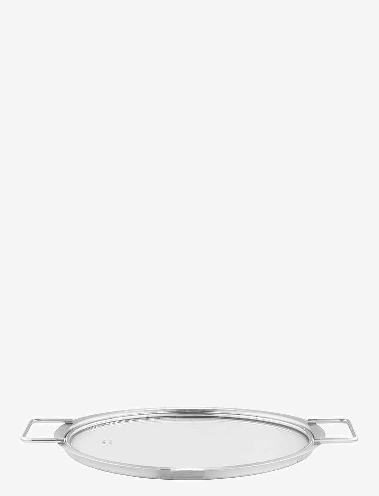 Eva Trio - Glasslokk 24 cm - lokk & tilbehør - brushed steel - 1