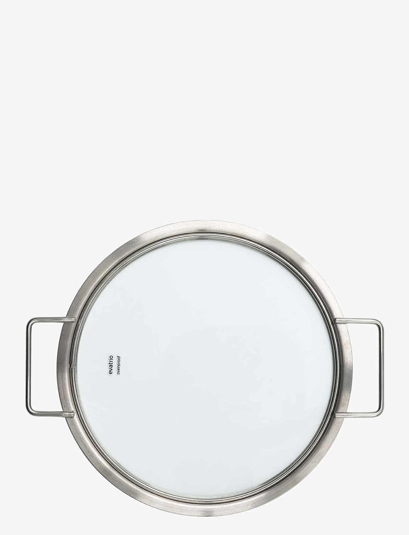 Eva Trio - Glasslokk 24 cm - lokk & tilbehør - brushed steel - 2