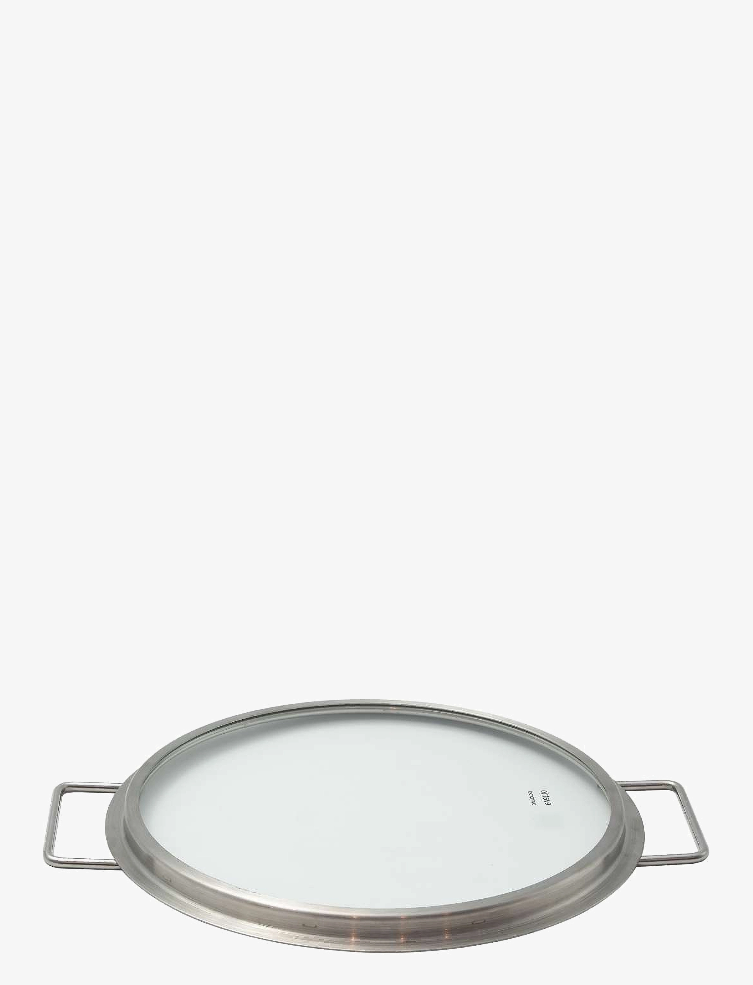 Eva Trio - Glaslåg 24 cm - brushed steel - 3