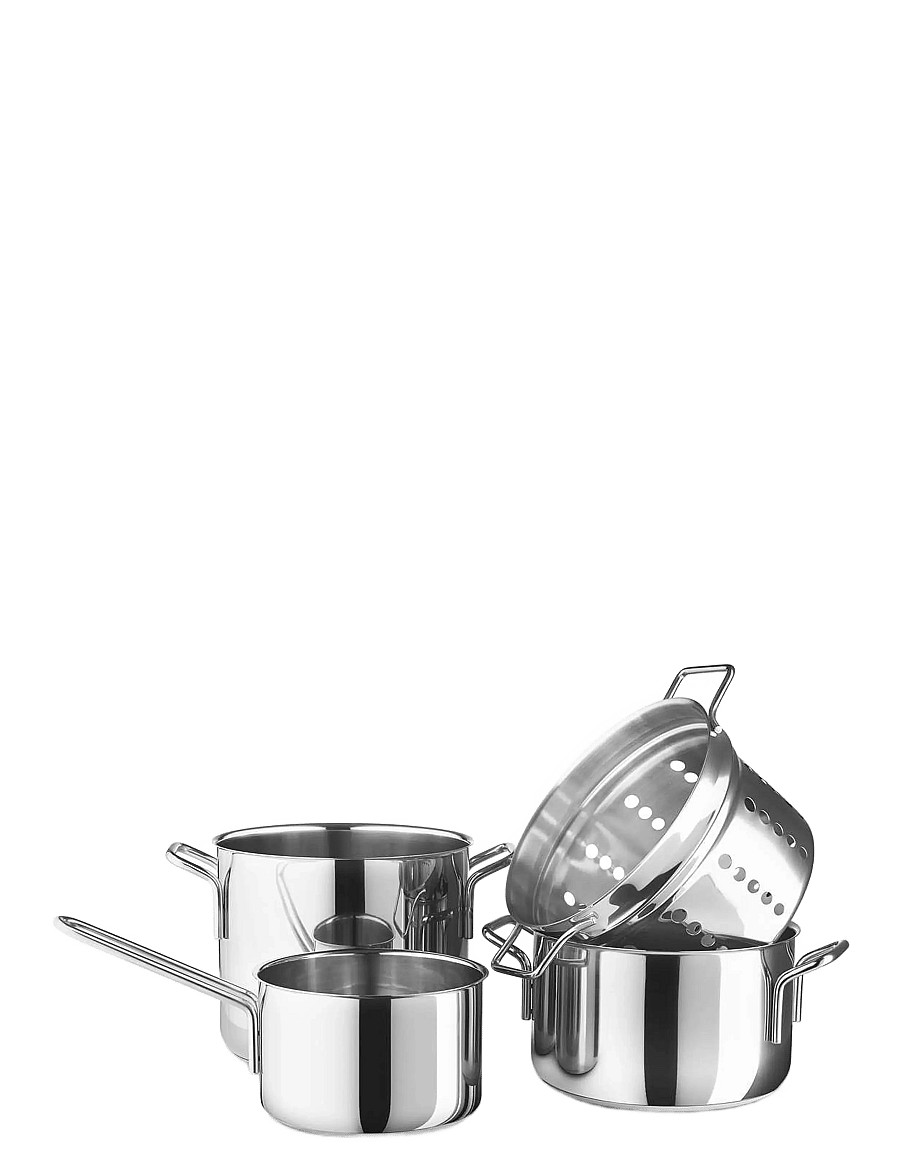Eva Trio - Stainless Steel 4 pcs. Cookware set - stieltopf-sets - polished steel - 1