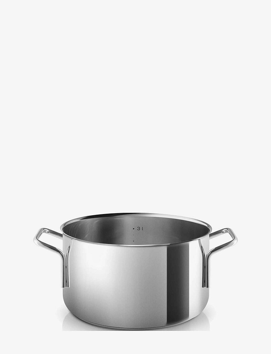 Eva Trio - Stainless Steel 4 pcs. Cookware set - kastrulikomplektid - polished steel - 5
