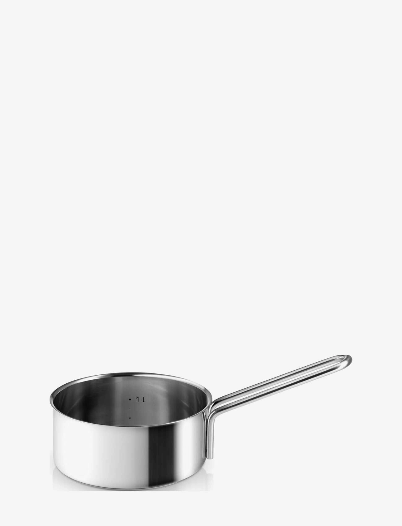 Eva Trio Stainless Steel Sauterkasserolle 1,3 l 16 cm - Køkken - POLISHED STEEL / silver