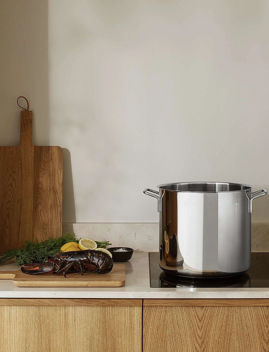 Eva Trio - Stainless Steel Pot 15 l 28 cm - auflaufformen - polished steel - 0