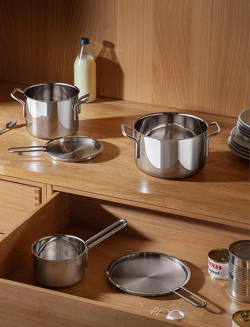 Eva Trio - Stainless Steel Pot 2.2 l 16 cm - pajad - polished steel - 0