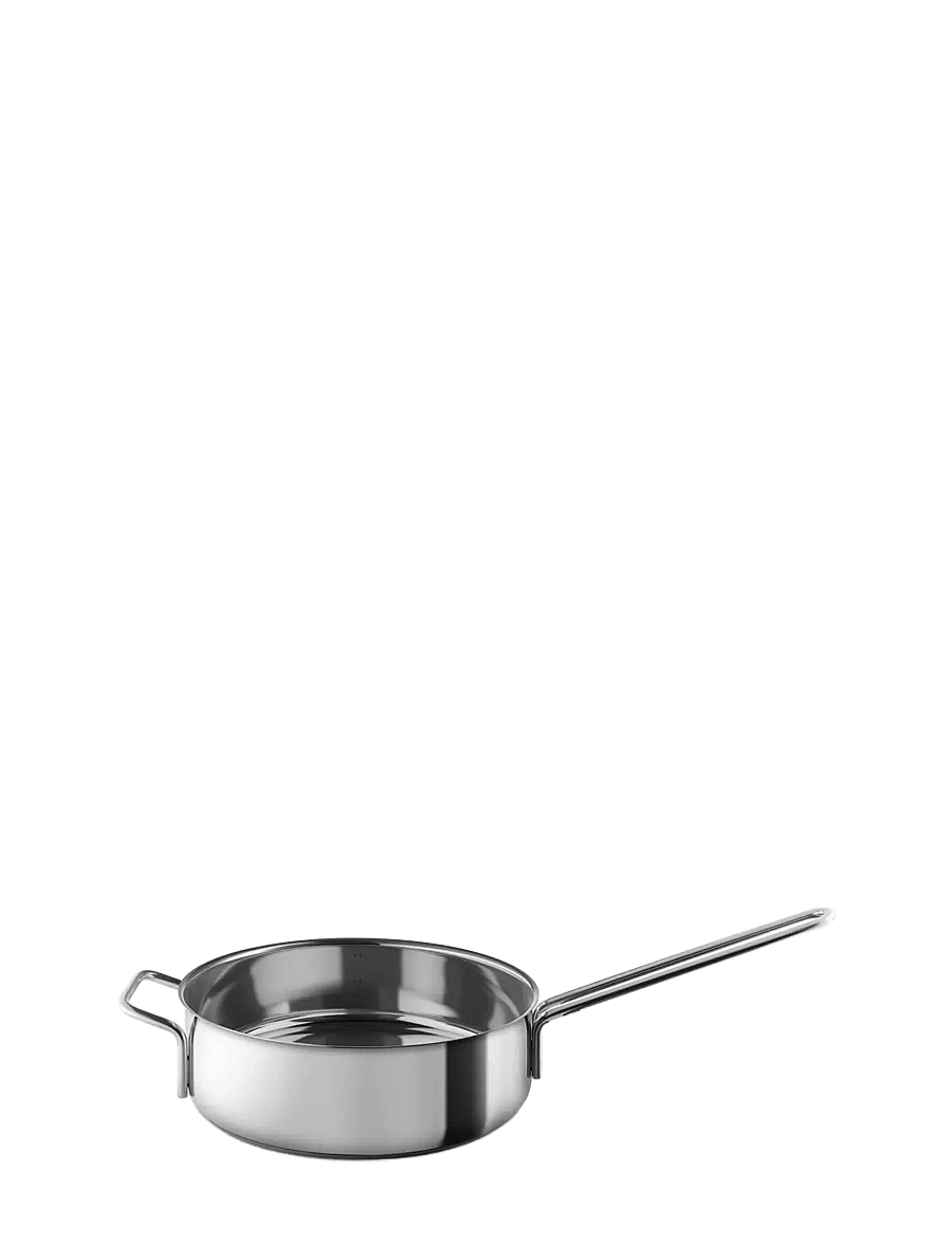 Eva Trio - Stainless Steel Sauté pan 24 cm - schmorpfannen & sauteusen - polished steel - 1