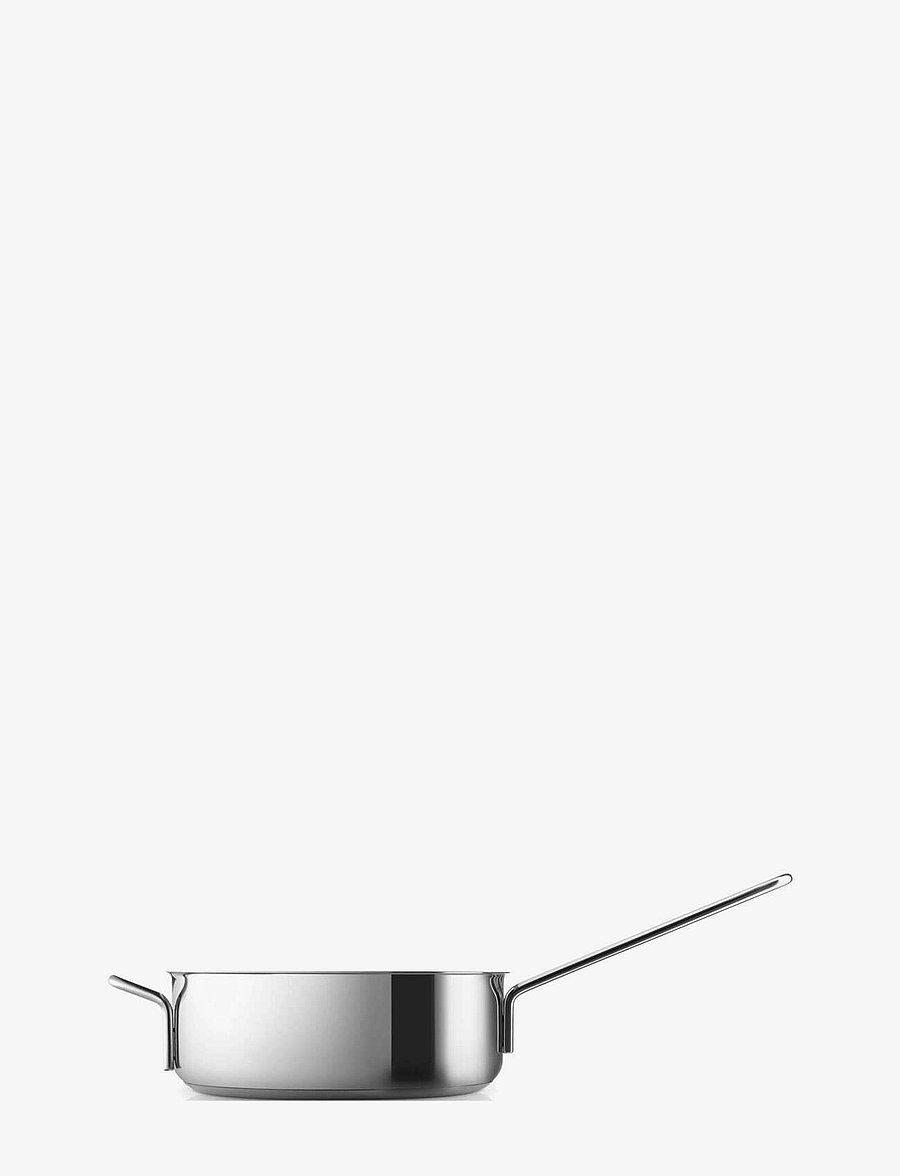 Eva Trio - Stainless Steel Sauté pan 24 cm - schmorpfannen & sauteusen - polished steel - 2