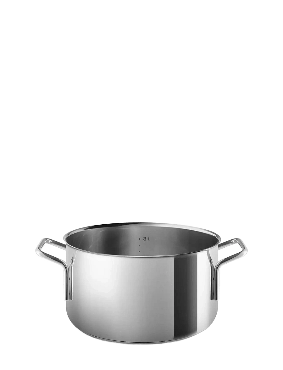 Eva Trio - Stainless Steel Pot 3.6 l 20 cm - auflaufformen - polished steel - 1