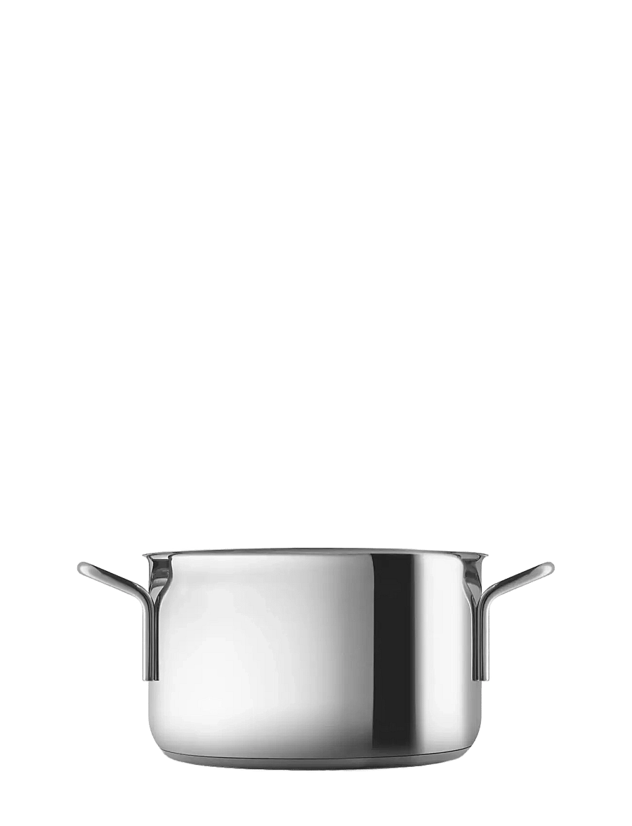Eva Trio - Stainless Steel Pot 3.6 l 20 cm - auflaufformen - polished steel - 2