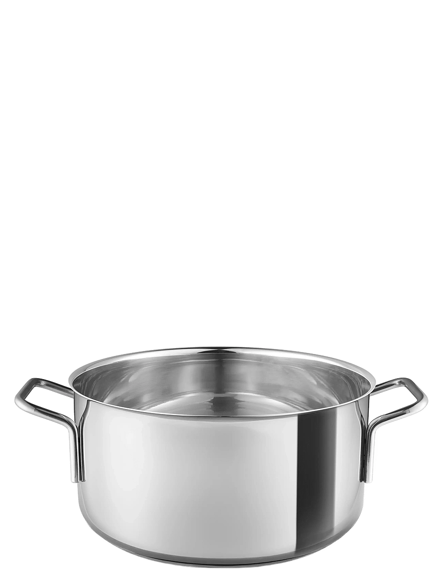 Eva Trio - Stainless Steel Pot 4.8 L 24 cm - auflaufformen - brushed steel - 1