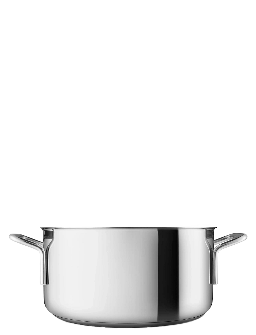 Eva Trio - Stainless Steel Pot 4.8 L 24 cm - auflaufformen - brushed steel - 2