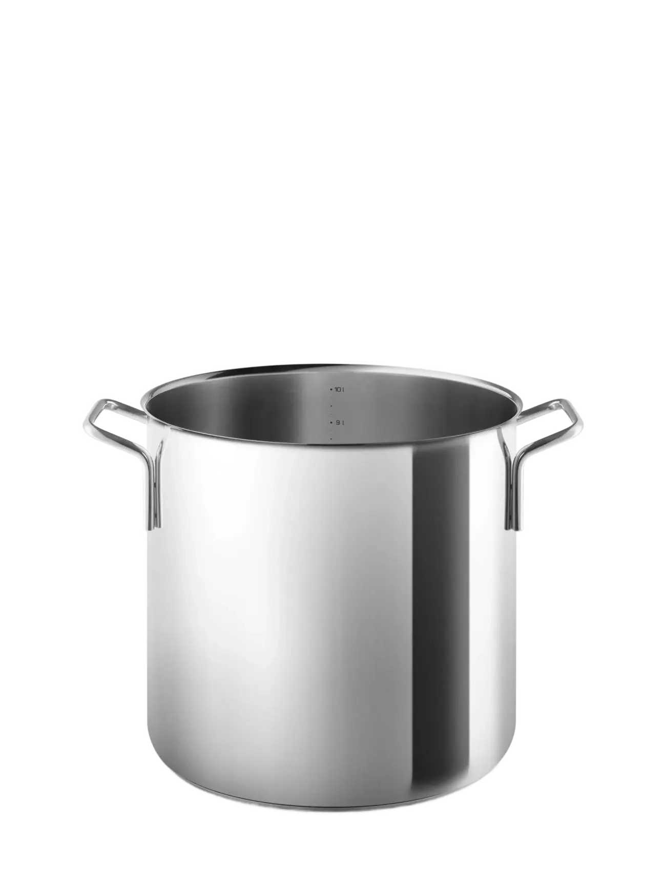 Eva Trio Stainless Steel Gryde 10,0 L 24Cm, Casserole Ret o, Sølv, Str: 10 L