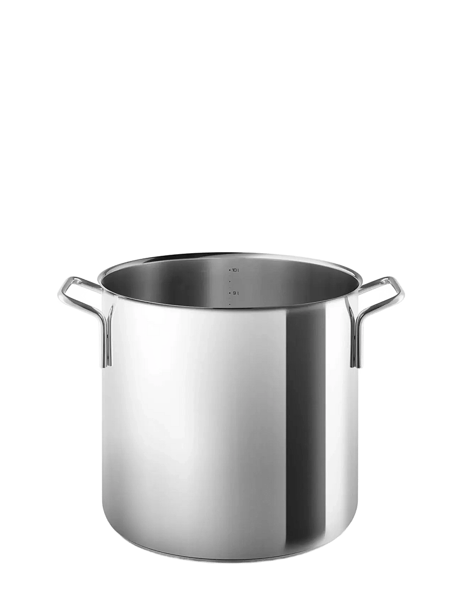 Eva Trio - Stainless Steel Pot 10 l 24 cm - auflaufformen - polished steel - 1