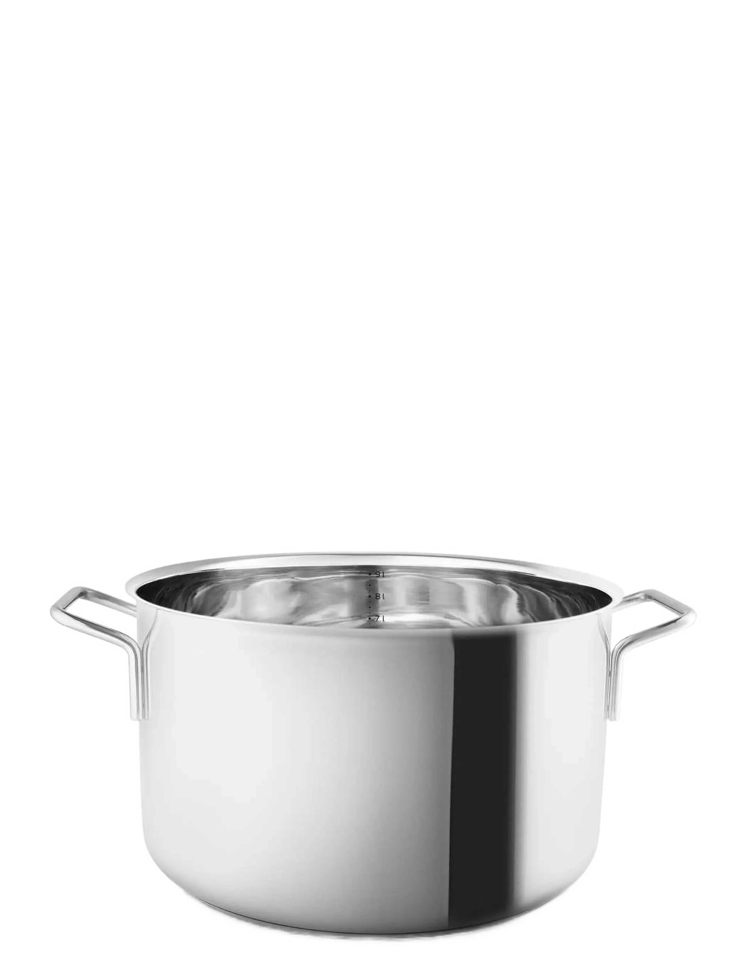 Eva Trio Stainless Steel Gryde 9 L 28 Cm, Casserole Ret o, Sølv, Str: 9 L