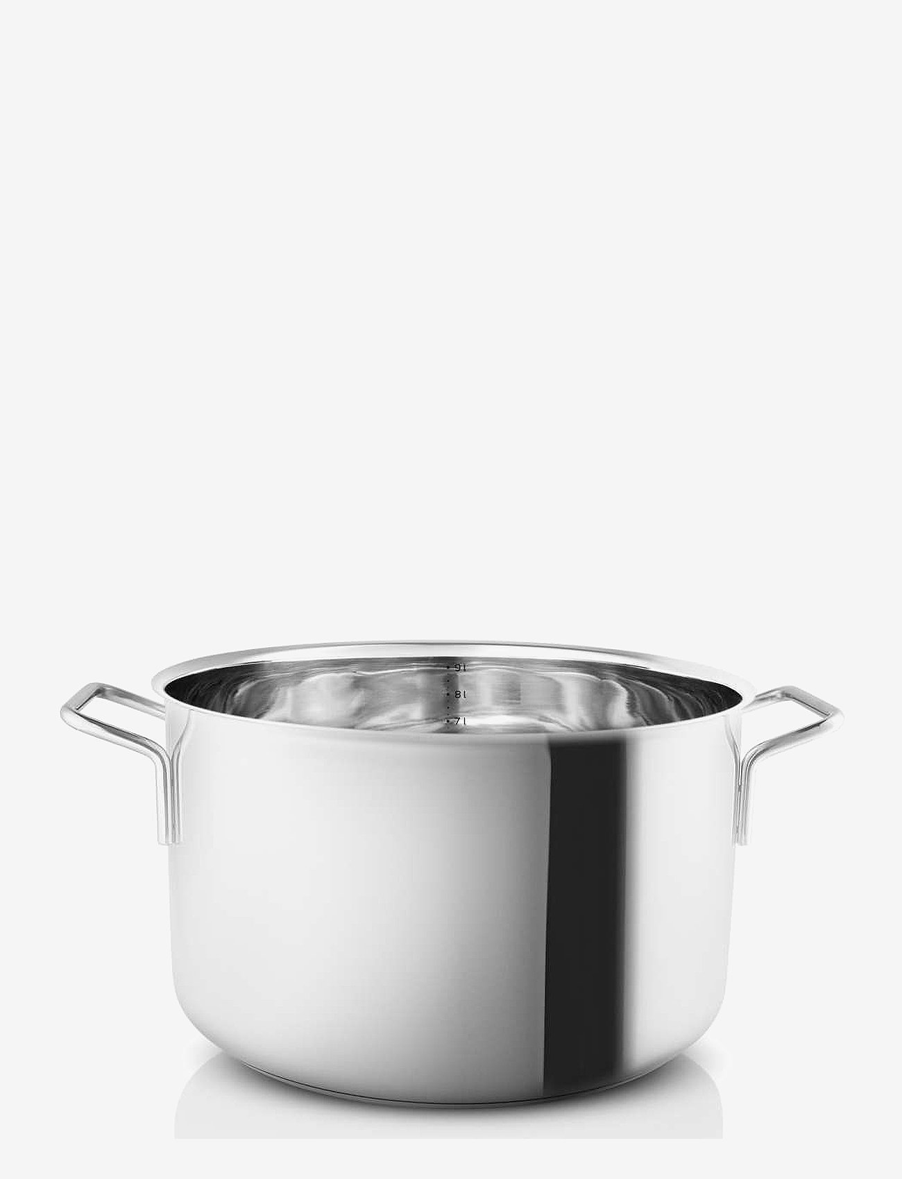 Eva Trio - Stainless Steel Pot 9.0 l 28 cm - casserole dishes - polished steel - 0