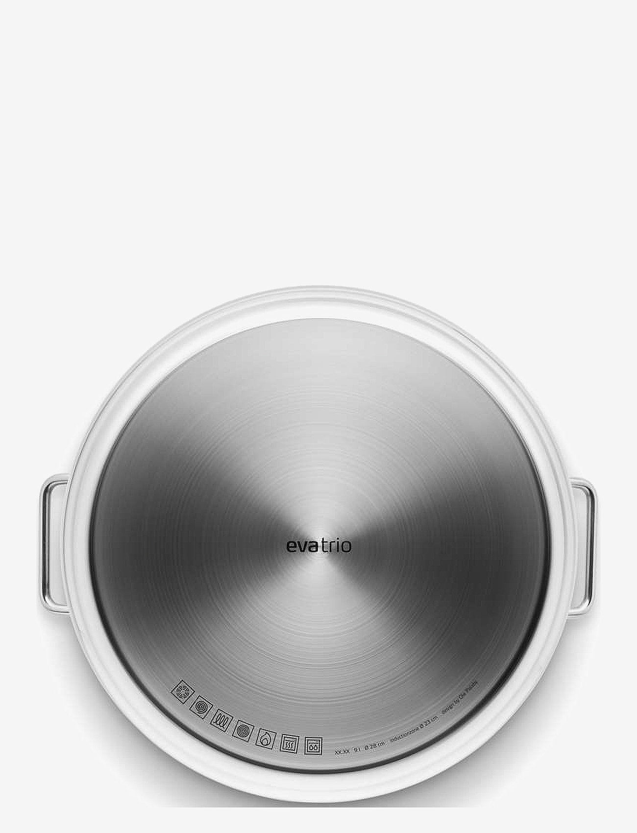 Eva Trio - Stainless Steel Pot 9.0 l 28 cm - casserole dishes - polished steel - 3